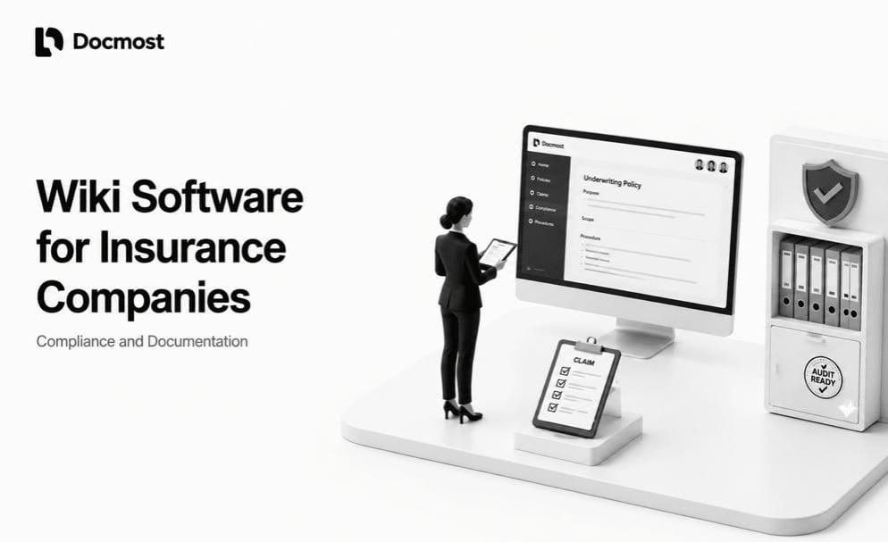 Wiki Software for Insurance Companies: Compliance and Documentation